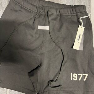 Essentials Men's Charcoal Athletic Shorts